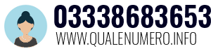 Numero di telefono 03338683653 03338683653