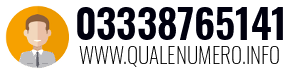 Numero di telefono 03338765141 03338765141