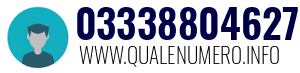 Numero di telefono 03338804627 03338804627