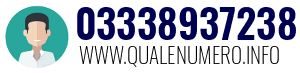 Numero di telefono 03338937238 03338937238