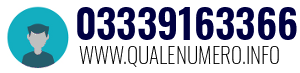 Numero di telefono 03339163366 03339163366