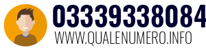 Numero di telefono 03339338084 03339338084