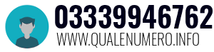 Numero di telefono 03339946762 03339946762