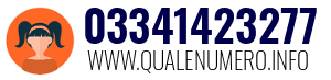 Numero di telefono 03341423277 03341423277