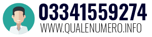 Numero di telefono 03341559274 03341559274