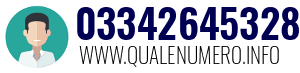Numero di telefono 03342645328 03342645328