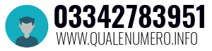 Numero di telefono 03342783951 03342783951