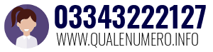 Numero di telefono 03343222127 03343222127