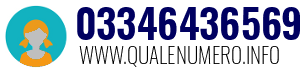 Numero di telefono 03346436569 03346436569