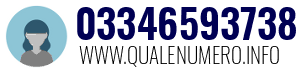 Numero di telefono 03346593738 03346593738