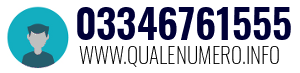 Numero di telefono 03346761555 03346761555