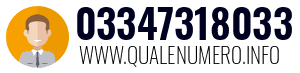 Numero di telefono 03347318033 03347318033