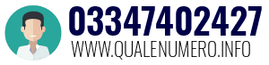 Numero di telefono 03347402427 03347402427