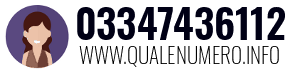 Numero di telefono 03347436112 03347436112