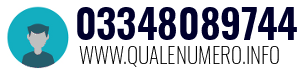 Numero di telefono 03348089744 03348089744