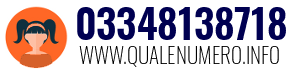 Numero di telefono 03348138718 03348138718