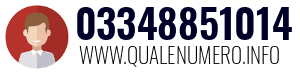 Numero di telefono 03348851014 03348851014