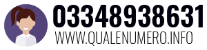 Numero di telefono 03348938631 03348938631