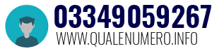 Numero di telefono 03349059267 03349059267