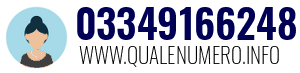 Numero di telefono 03349166248 03349166248