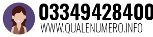 Numero di telefono 03349428400 03349428400