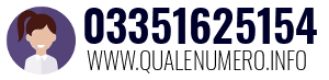 Numero di telefono 03351625154 03351625154
