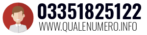 Numero di telefono 03351825122 03351825122