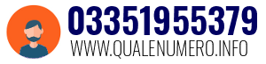 Numero di telefono 03351955379 03351955379