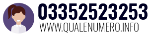 Numero di telefono 03352523253 03352523253