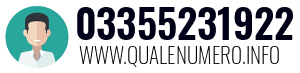 Numero di telefono 03355231922 03355231922