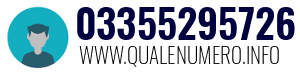 Numero di telefono 03355295726 03355295726
