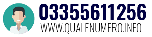 Numero di telefono 03355611256 03355611256