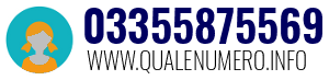 Numero di telefono 03355875569 03355875569