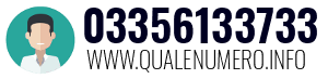 Numero di telefono 03356133733 03356133733