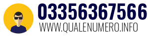 Numero di telefono 03356367566 03356367566