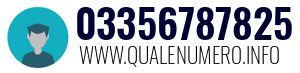 Numero di telefono 03356787825 03356787825