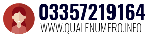 Numero di telefono 03357219164 03357219164