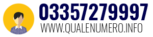 Numero di telefono 03357279997 03357279997