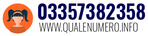 Numero di telefono 03357382358 03357382358