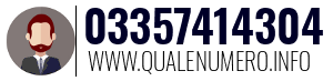 Numero di telefono 03357414304 03357414304