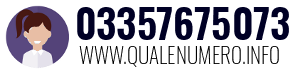 Numero di telefono 03357675073 03357675073