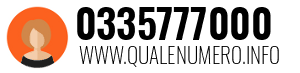 Numero di telefono 0335777000 0335777000