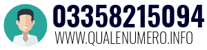Numero di telefono 03358215094 03358215094