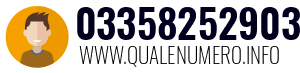 Numero di telefono 03358252903 03358252903