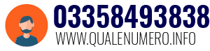 Numero di telefono 03358493838 03358493838