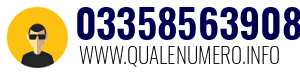 Numero di telefono 03358563908 03358563908