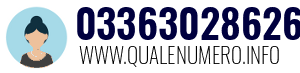 Numero di telefono 03363028626 03363028626