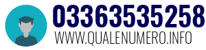 Numero di telefono 03363535258 03363535258