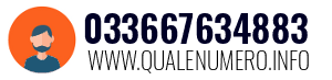 Numero di telefono 033667634883 033667634883
