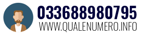 Numero di telefono 033688980795 033688980795